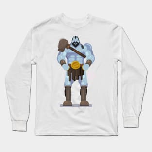 Grog Strongjaw Flat Design Illustration Long Sleeve T-Shirt